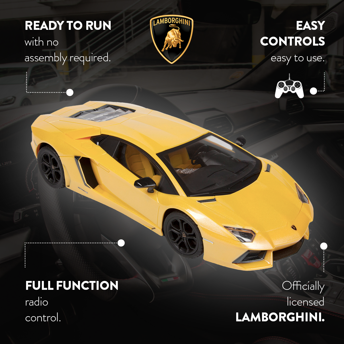 Coches teledirigidos Bugatti Chiron y Lamborghini Aventador 