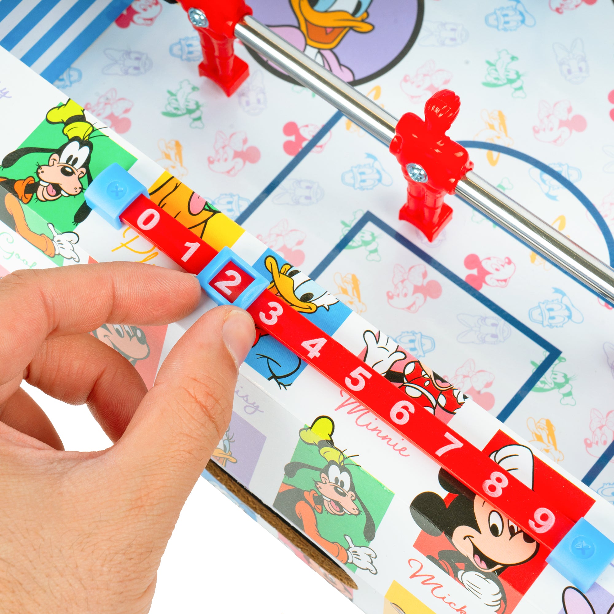 Mickey Mouse Wooden Tabletop Foosball Game