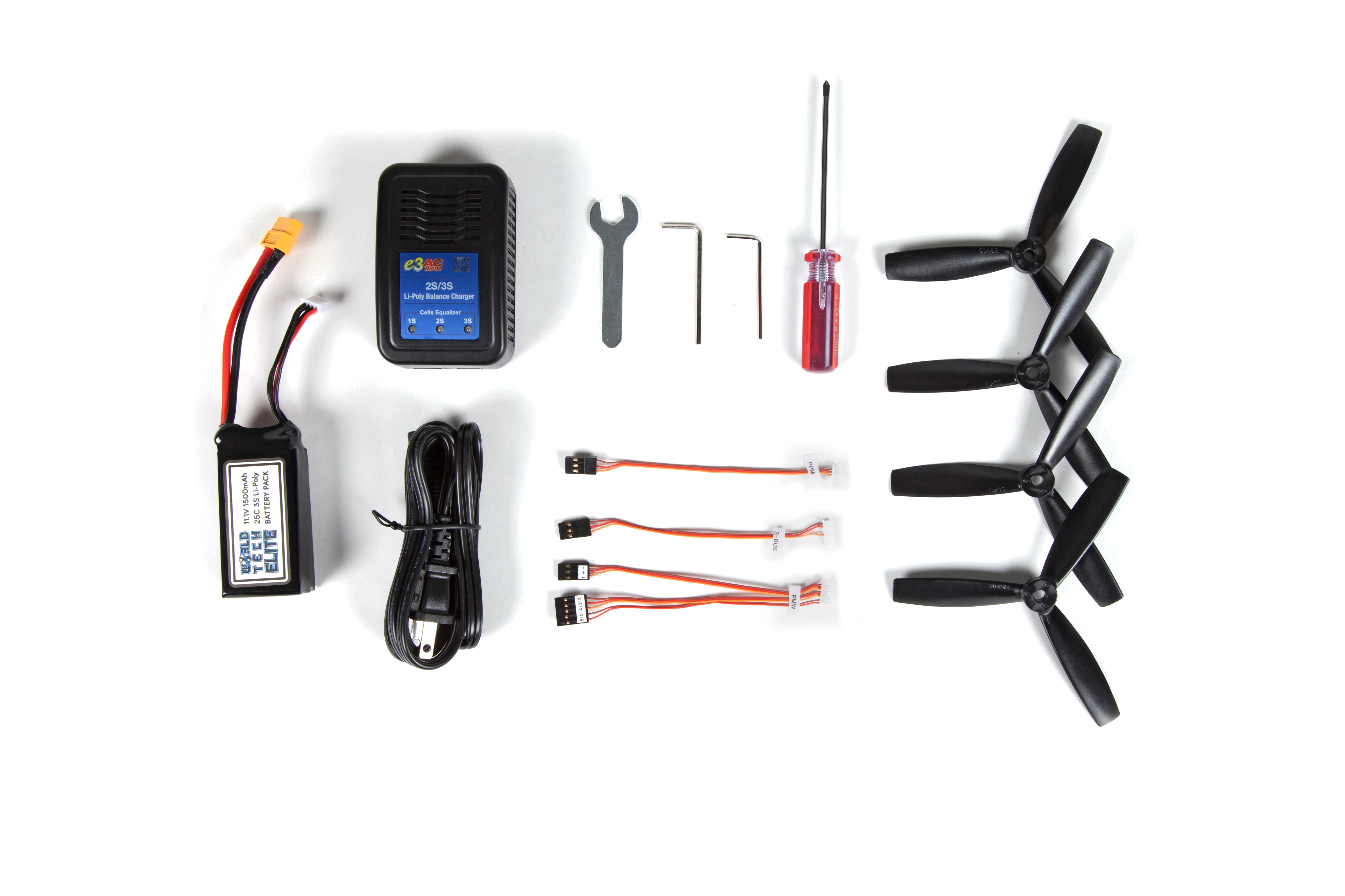 World Tech Elite Rapid Racing Drone with Camera 6CH 2.4GHz B