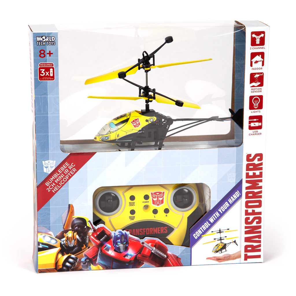 Helicóptero teledirigido Transformers Bumble Bee