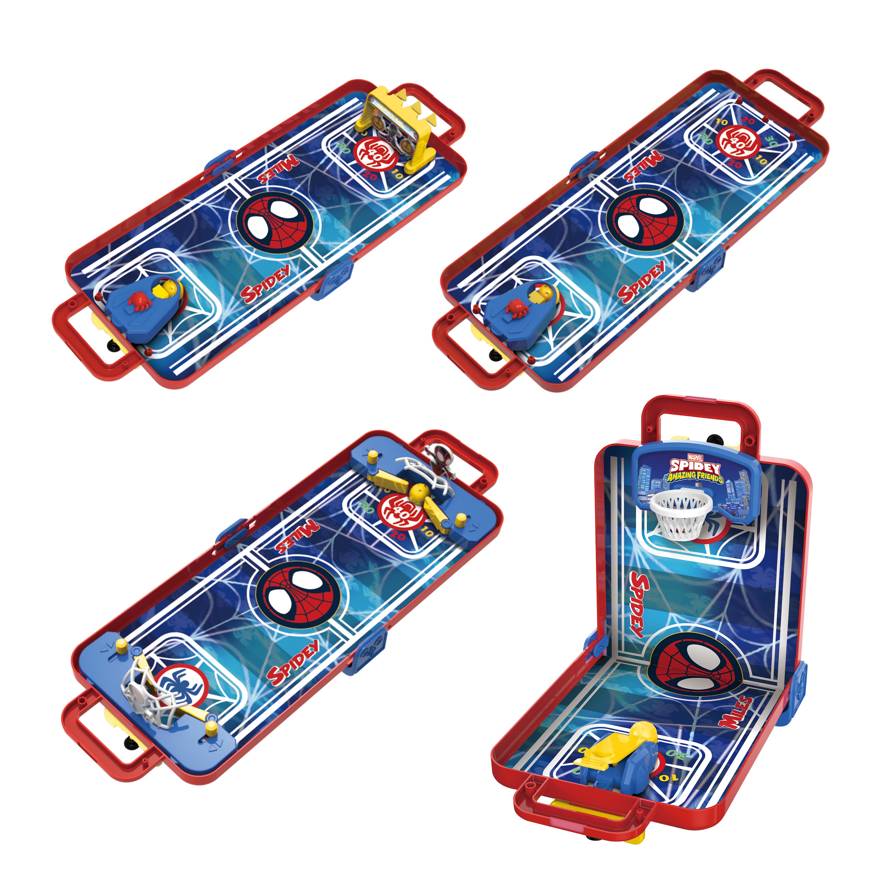 Juego de mesa 4 en 1 de Spidey y sus increíbles amigos