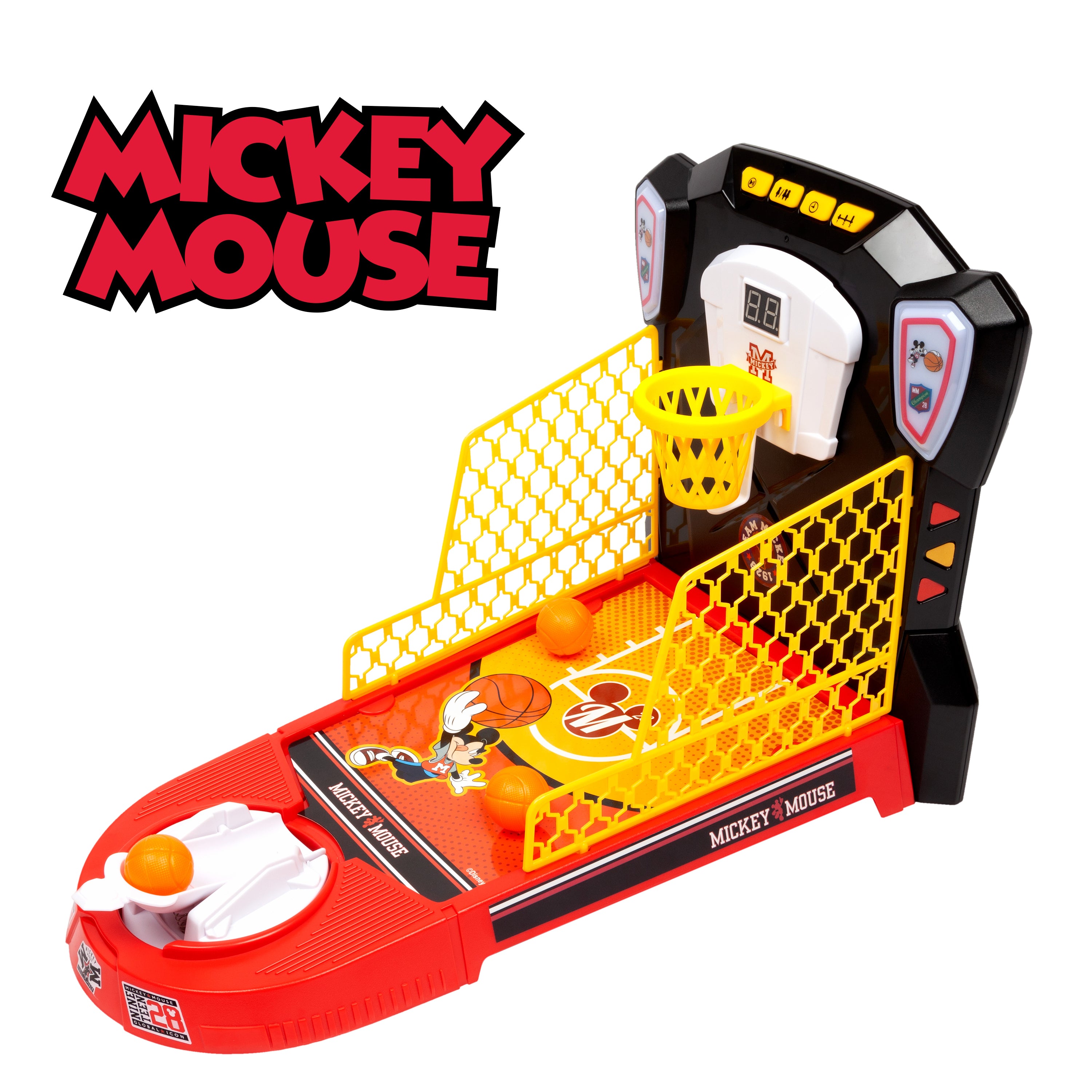 Juego de baloncesto electrónico de mesa de Mickey Mouse