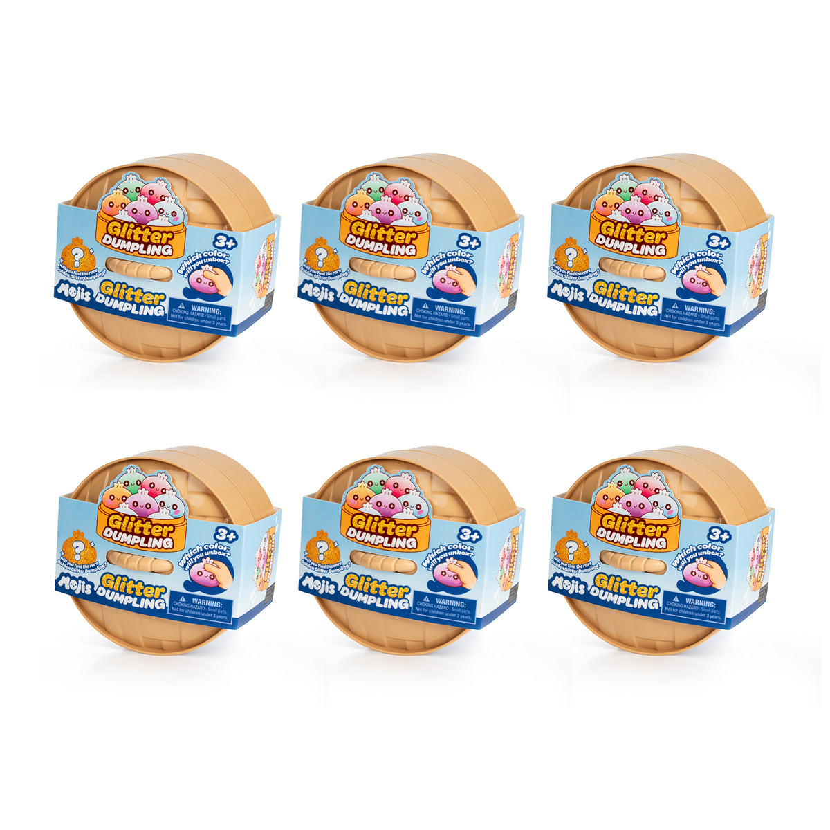 Mojis Glitter Dumplings Colorful Mystery Box