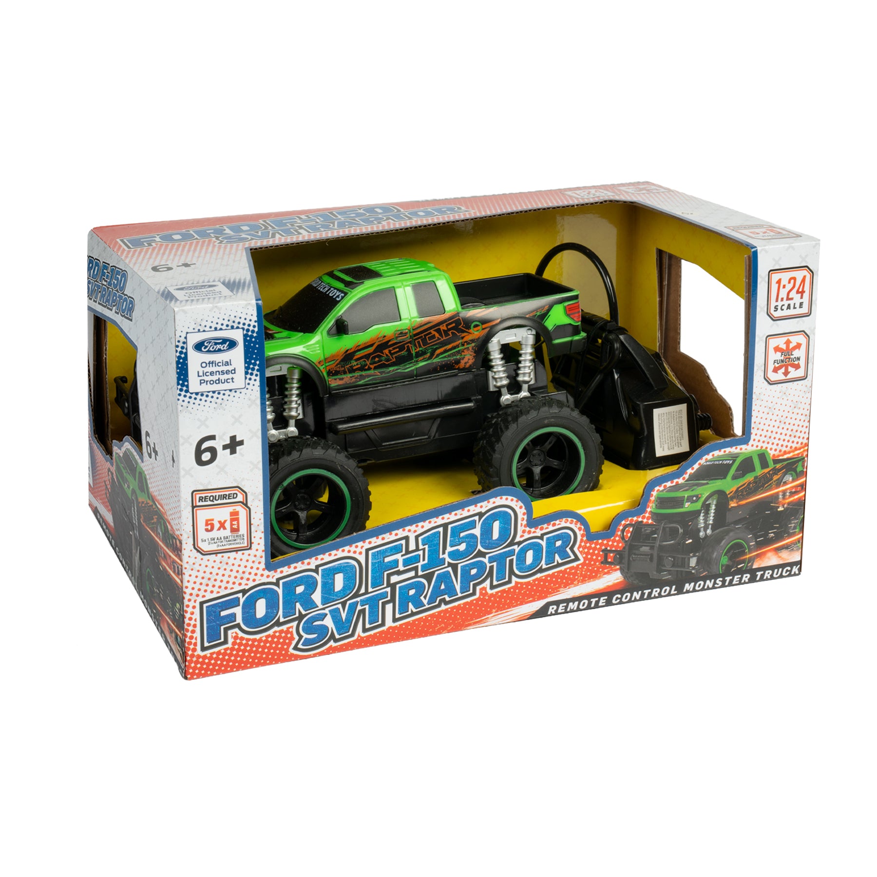 Camión Ford F-150 Raptor a control remoto [1:24]