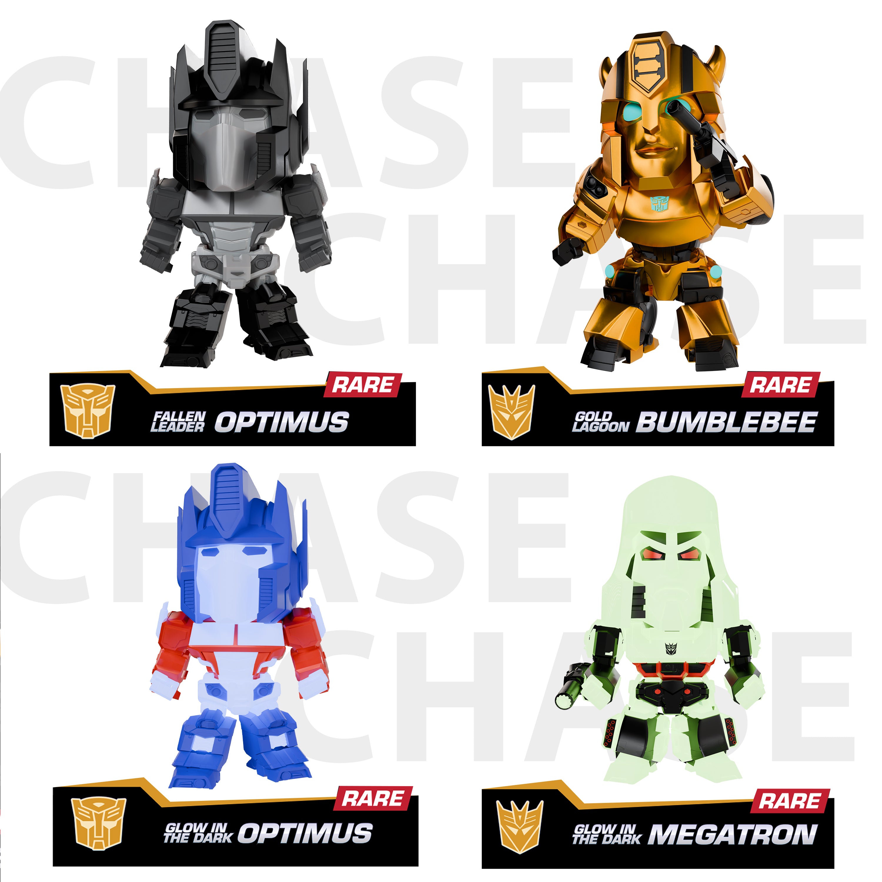 Transformers Collectible 3.5in Mini Figure 3PK
