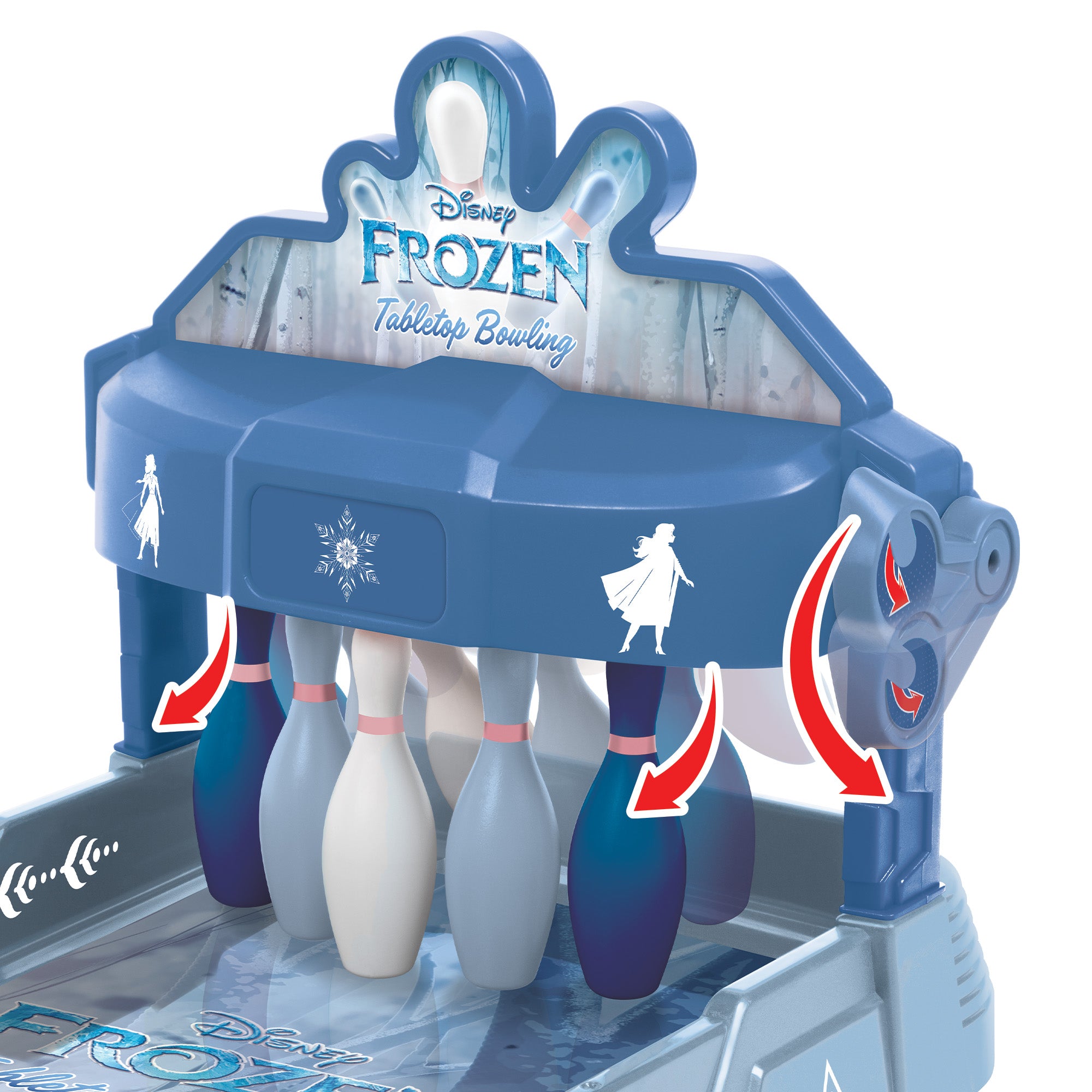 Frozen Elsa and Anna Bowling Table Top Play Set