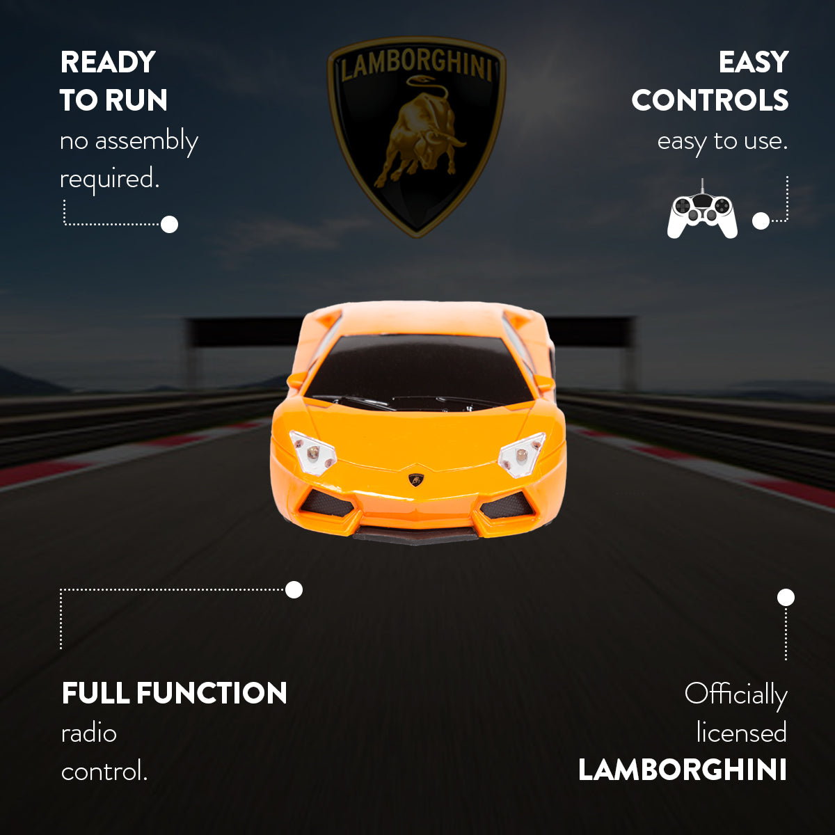 Coches teledirigidos Bugatti Chiron y Lamborghini Aventador 