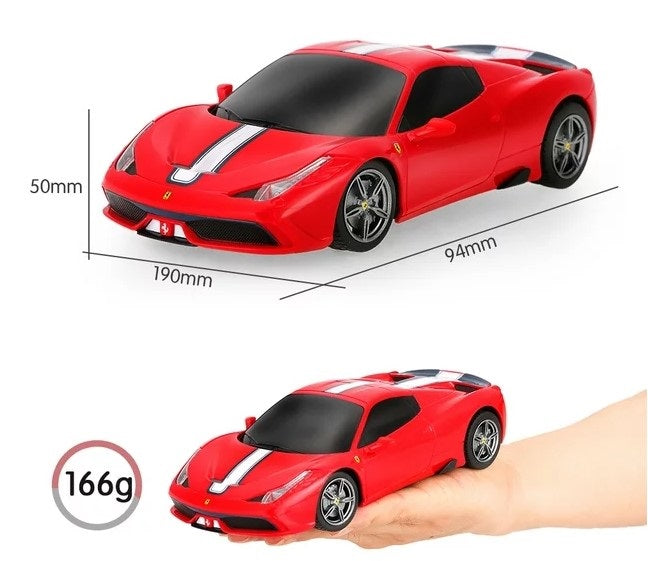 Ferrari 458 Speciale A 27 MHz con licencia Rastar 1:24 RTR Electr