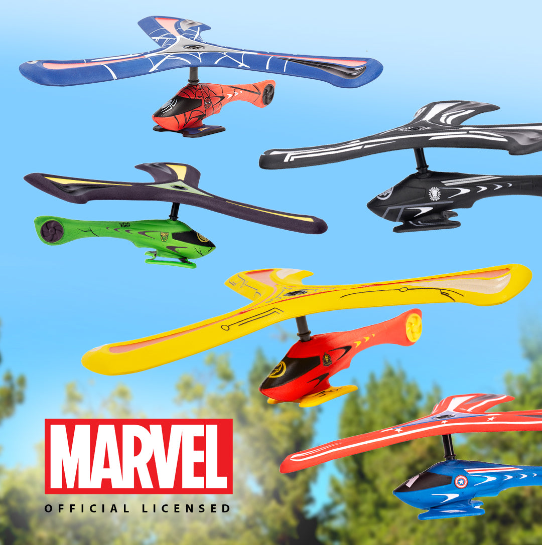 Bumeranes de helicópteros de Marvel