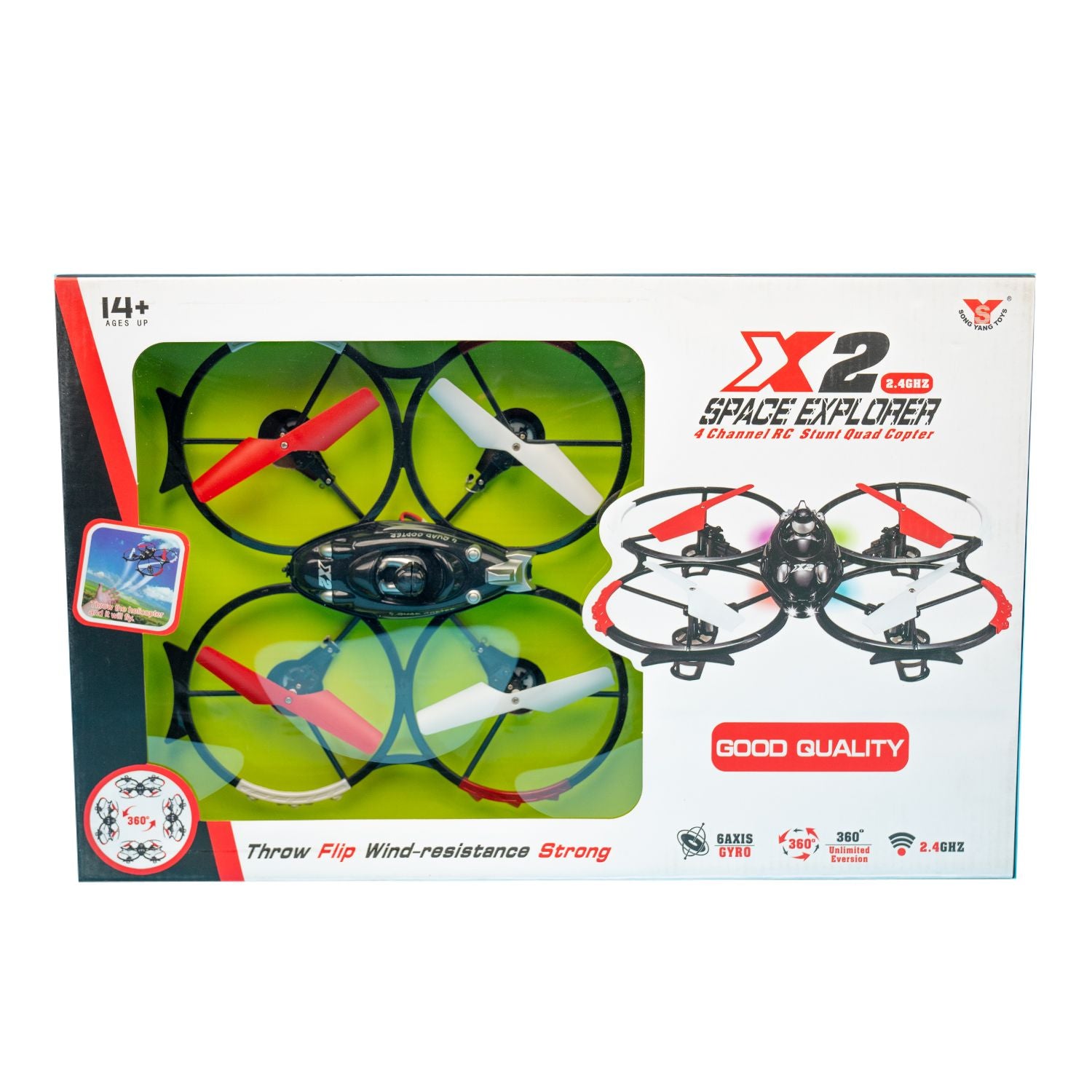X2 Space Explorer 2.4GHz 4.5CH Camera RC Drone