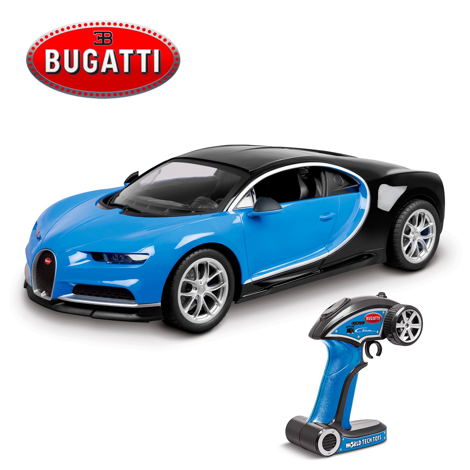 Coches teledirigidos Bugatti Chiron y Lamborghini Aventador 