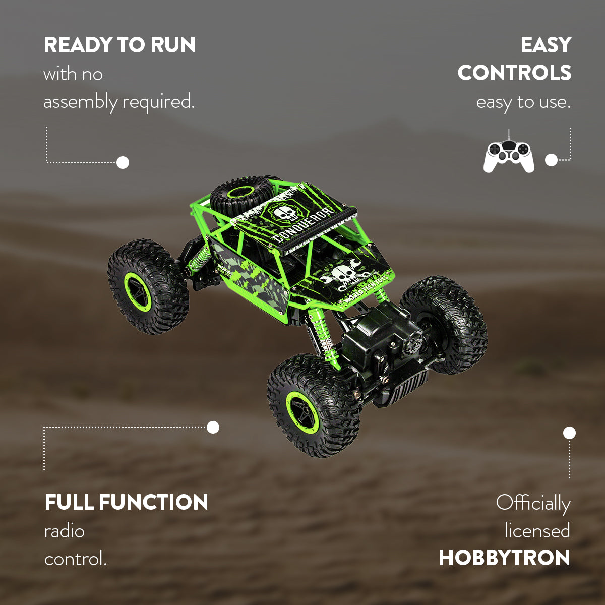 Conqueror RC Rock Crawler [1:18] 