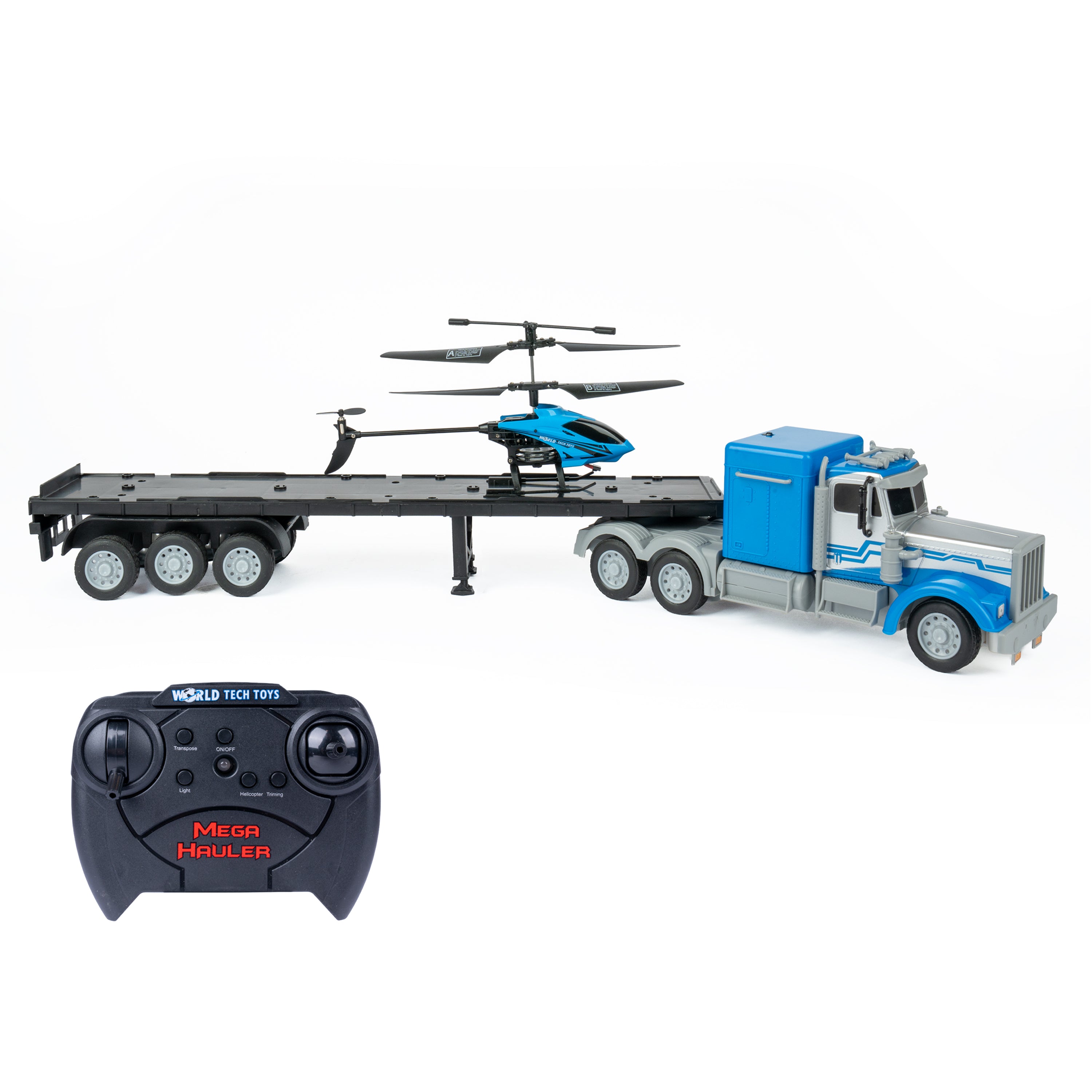 Mega Hauler Gyro RC Helicopter and Truck [2 pack]
