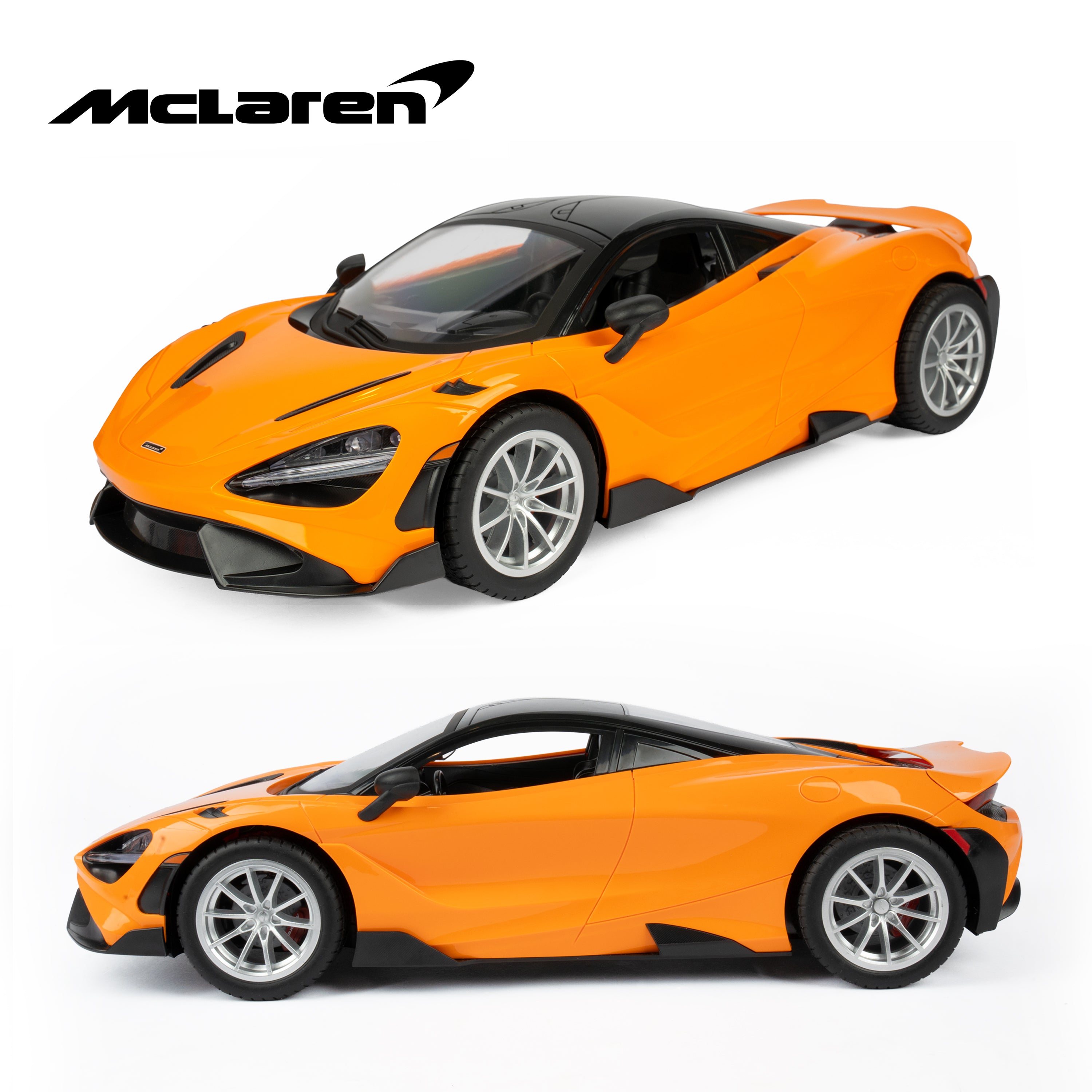 1:10 McLaren 765LT 2.4Ghz RC Car with Rechargeable Battery