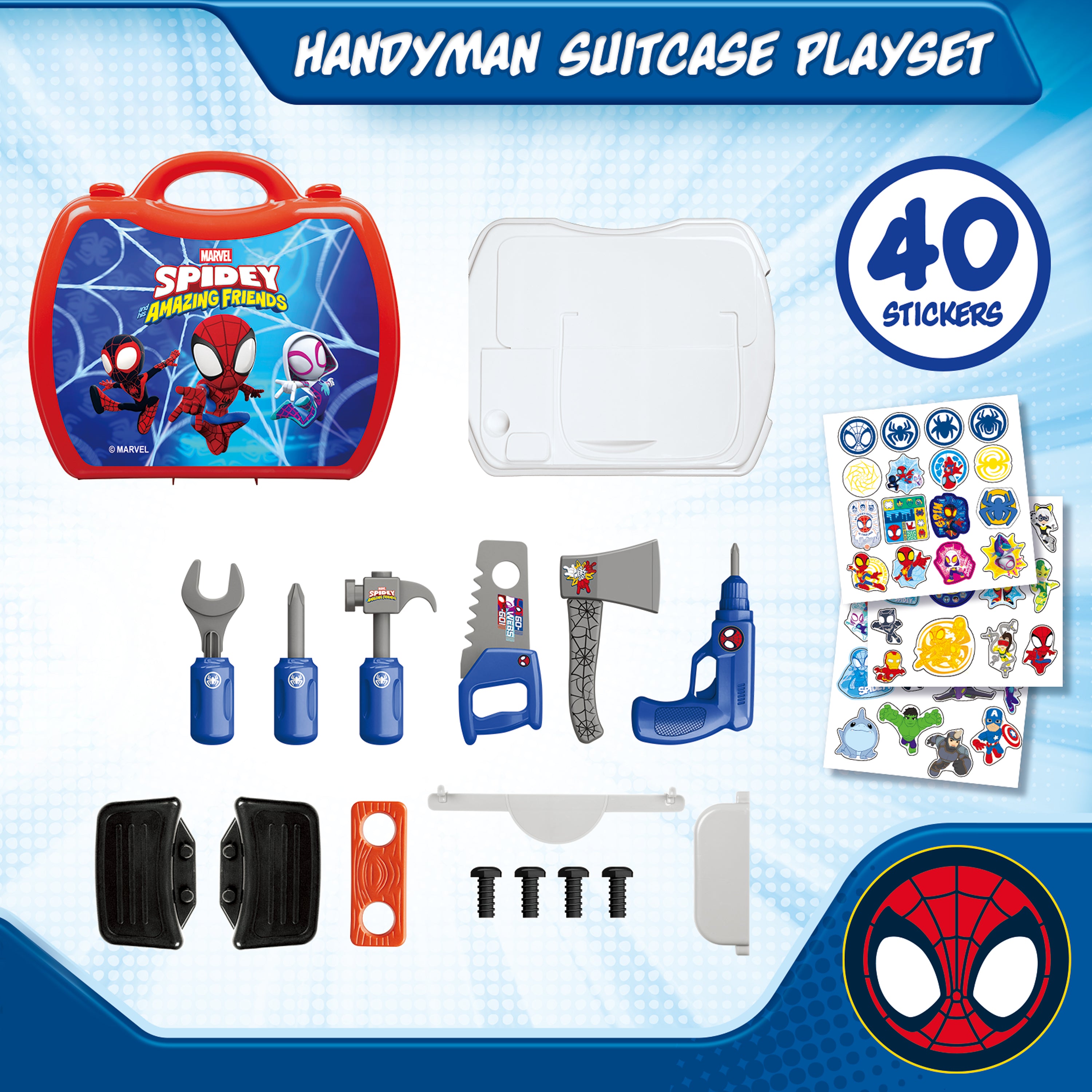 Juego de maletas de manitas de Spidey y sus increíbles amigos