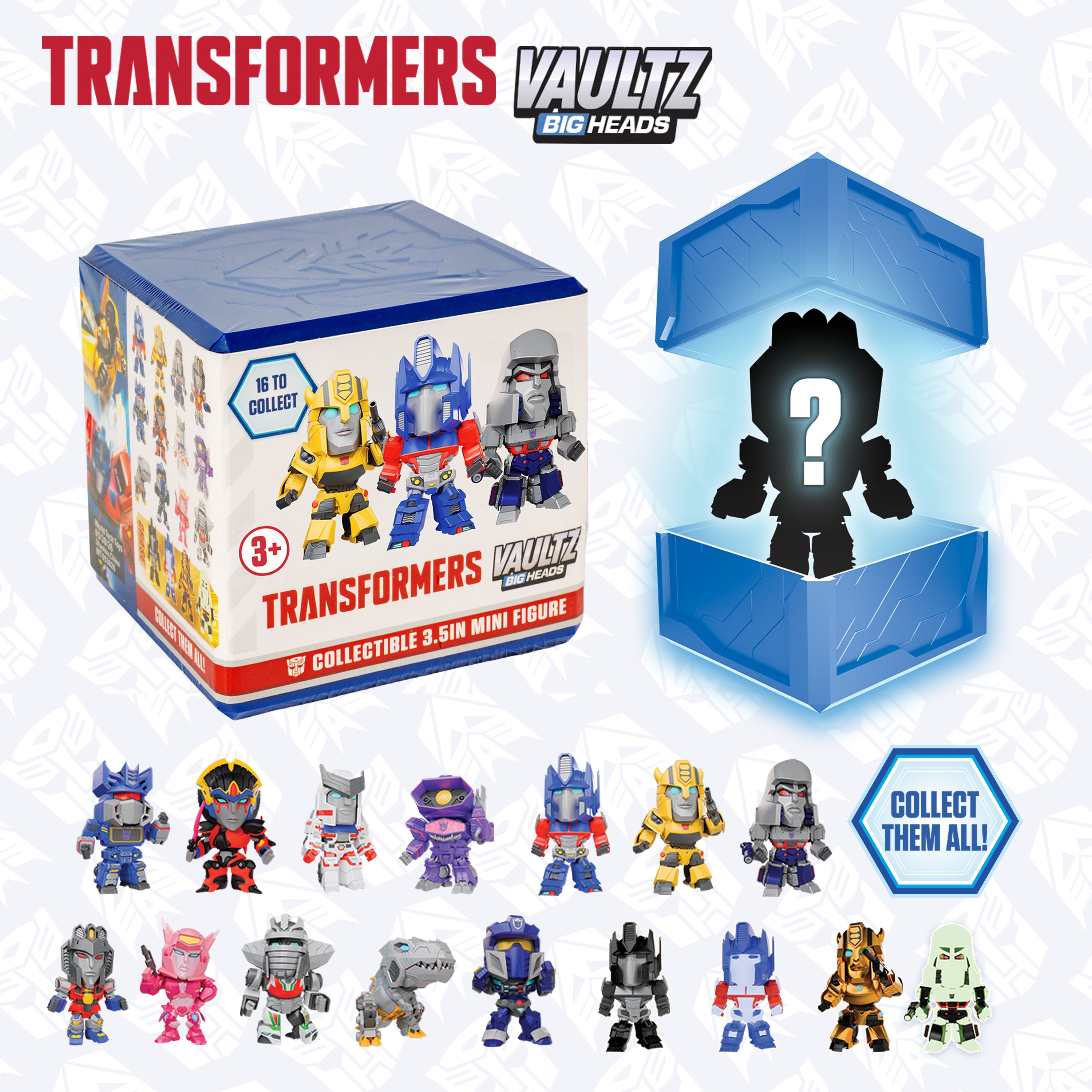 Transformers Collectible 3.5in Mini Figure 3PK