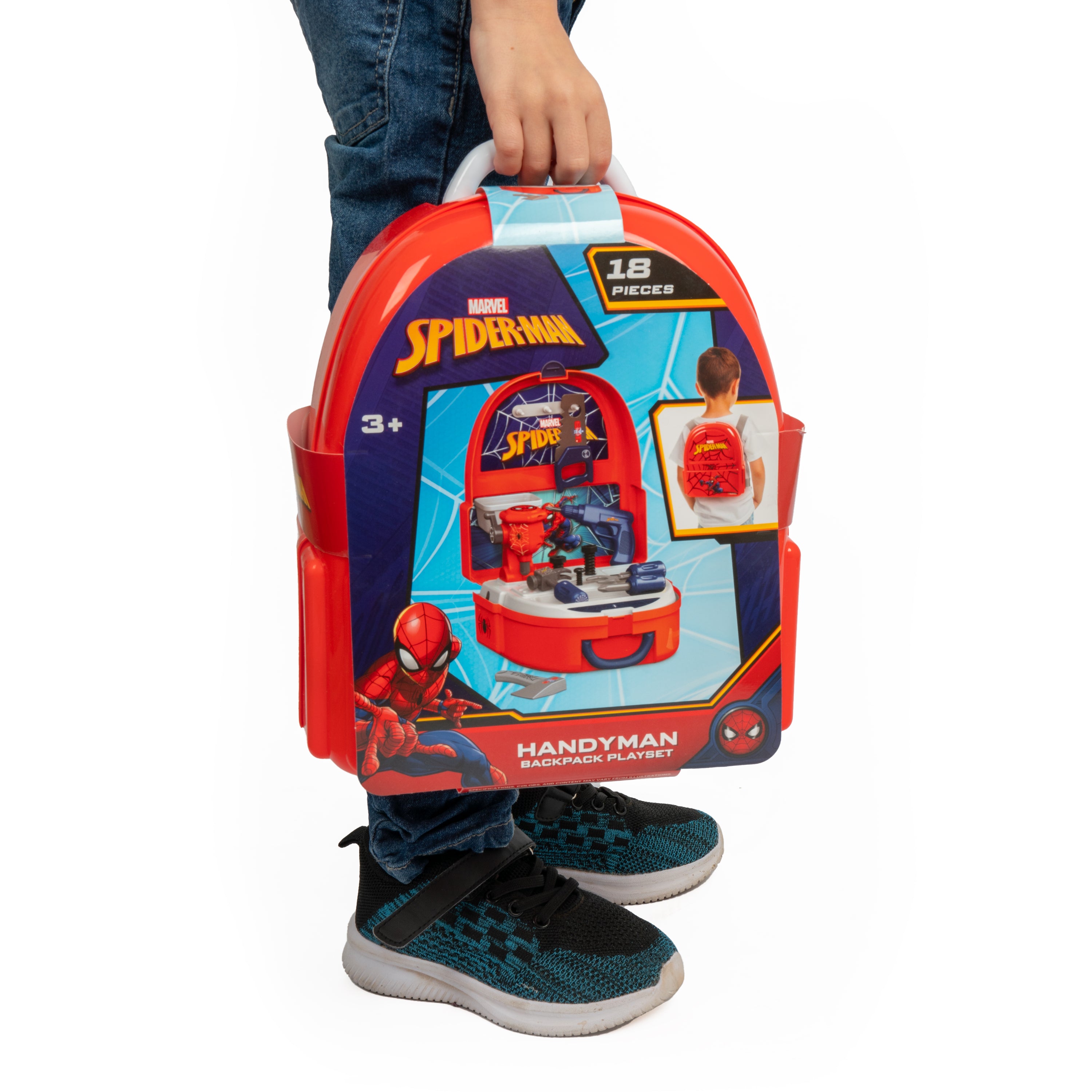 Mochila de Spider-Man Handyman con 18 herramientas