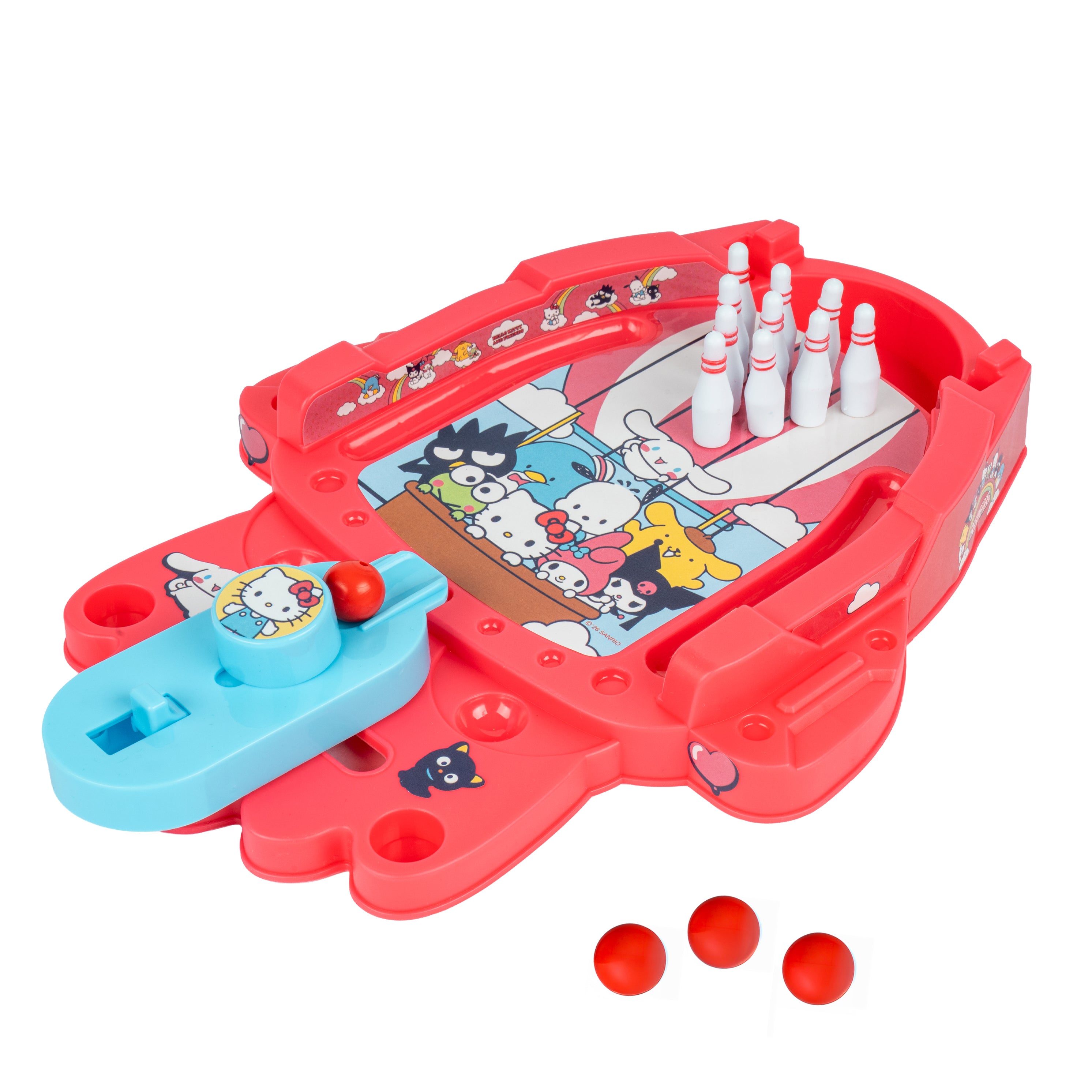 Hello Kitty Mini Tabletop Bowling Game