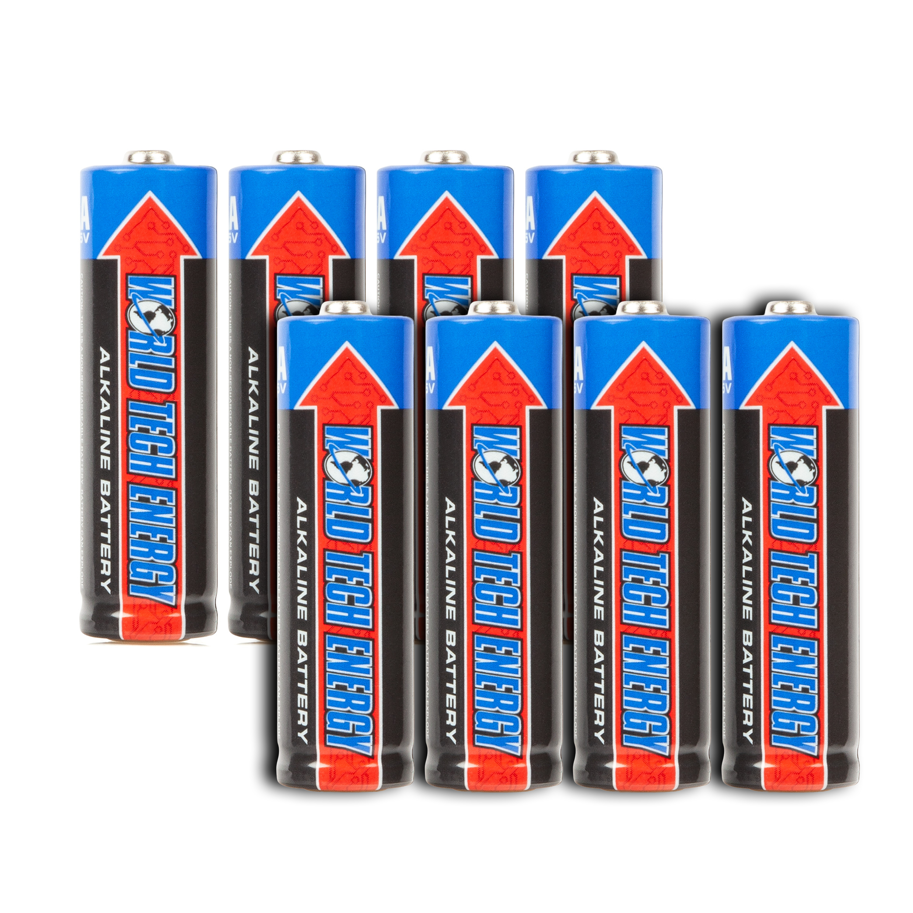 8pack 1.5V AA Alkaline Batteries