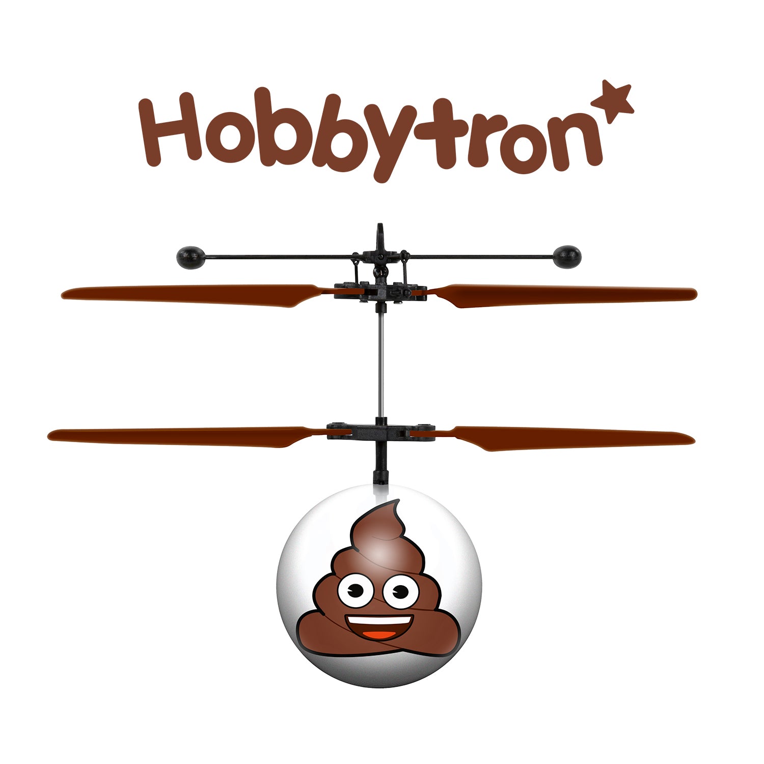 Poop Emoji Heli Ball