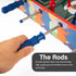FIFA World Cup Wooden Tabletop Foosball Game