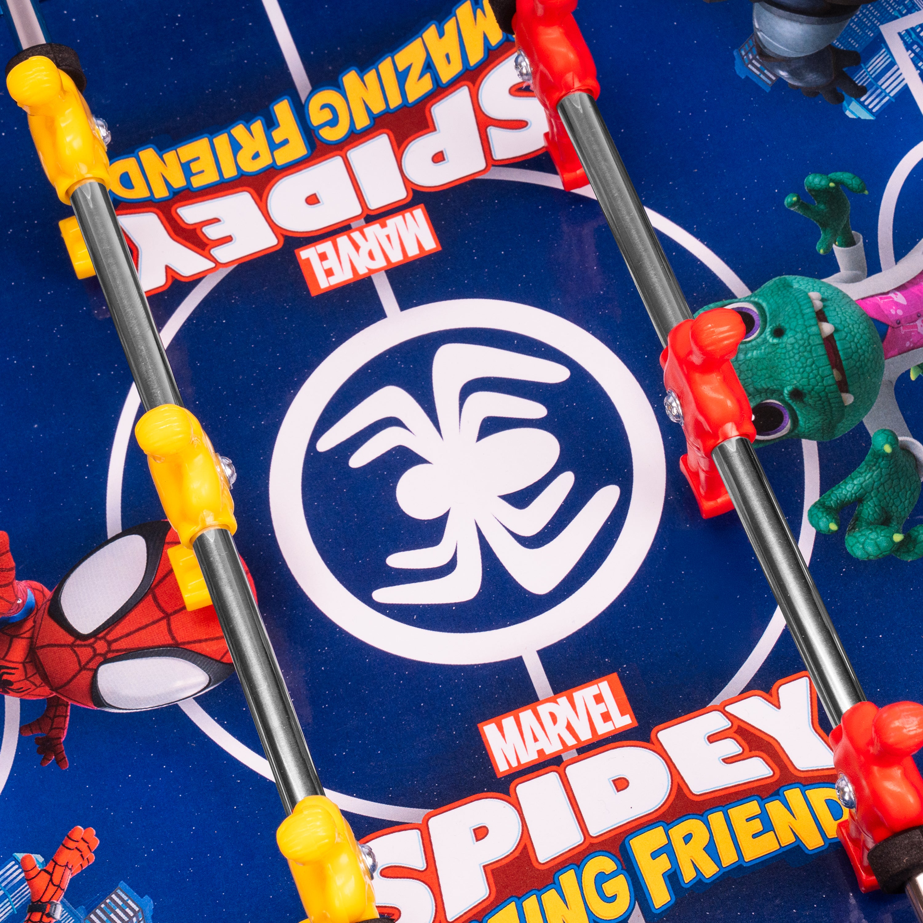 Juego de futbolín de mesa Spidey y sus increíbles amigos