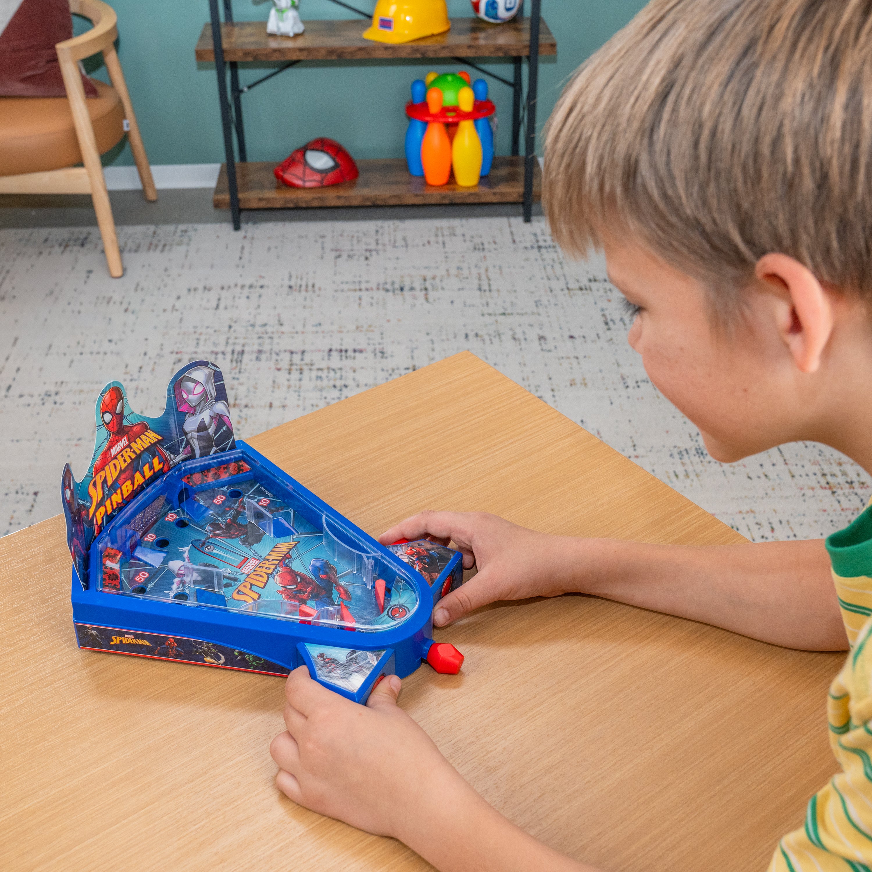 Spider-Man Mini Tabletop Pinball Game