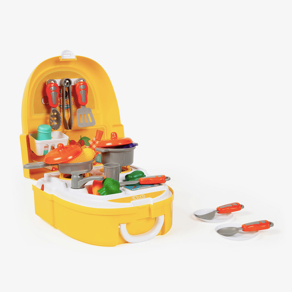 Juego de chef con mochila