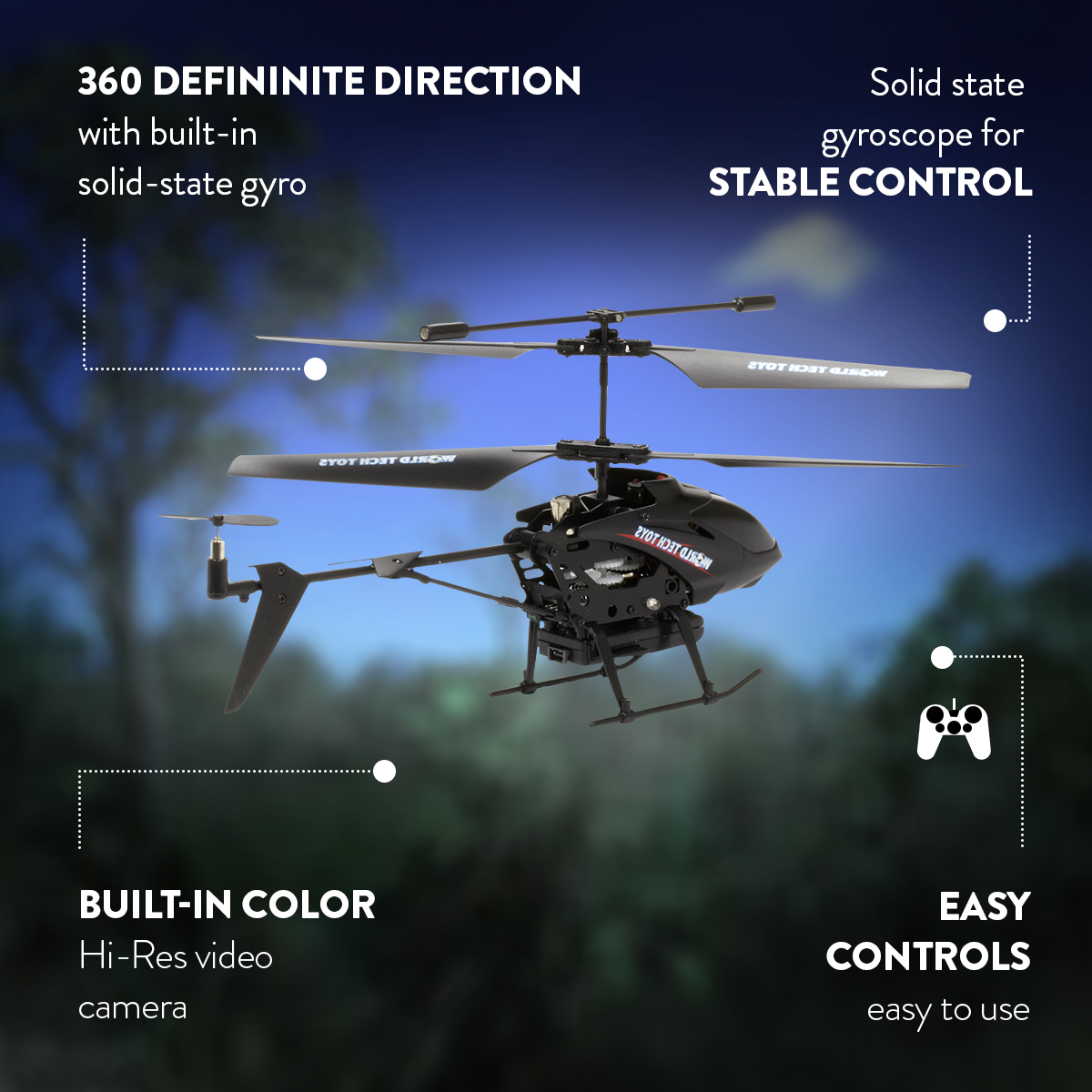 Helicóptero nano espía