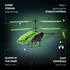 Helicóptero RC Hercules irrompible que brilla en la oscuridad