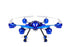 Nano Alpha 2.4GHz 4.5CH RC Drone espía con cámara de fotos y video