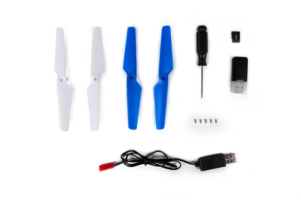 Nano Alpha 2.4GHz 4.5CH RC Drone espía con cámara de fotos y video