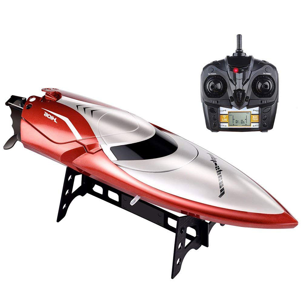 Barco de carreras eléctrico RC RTR de alta velocidad CIS H106 de 2,4 GHz