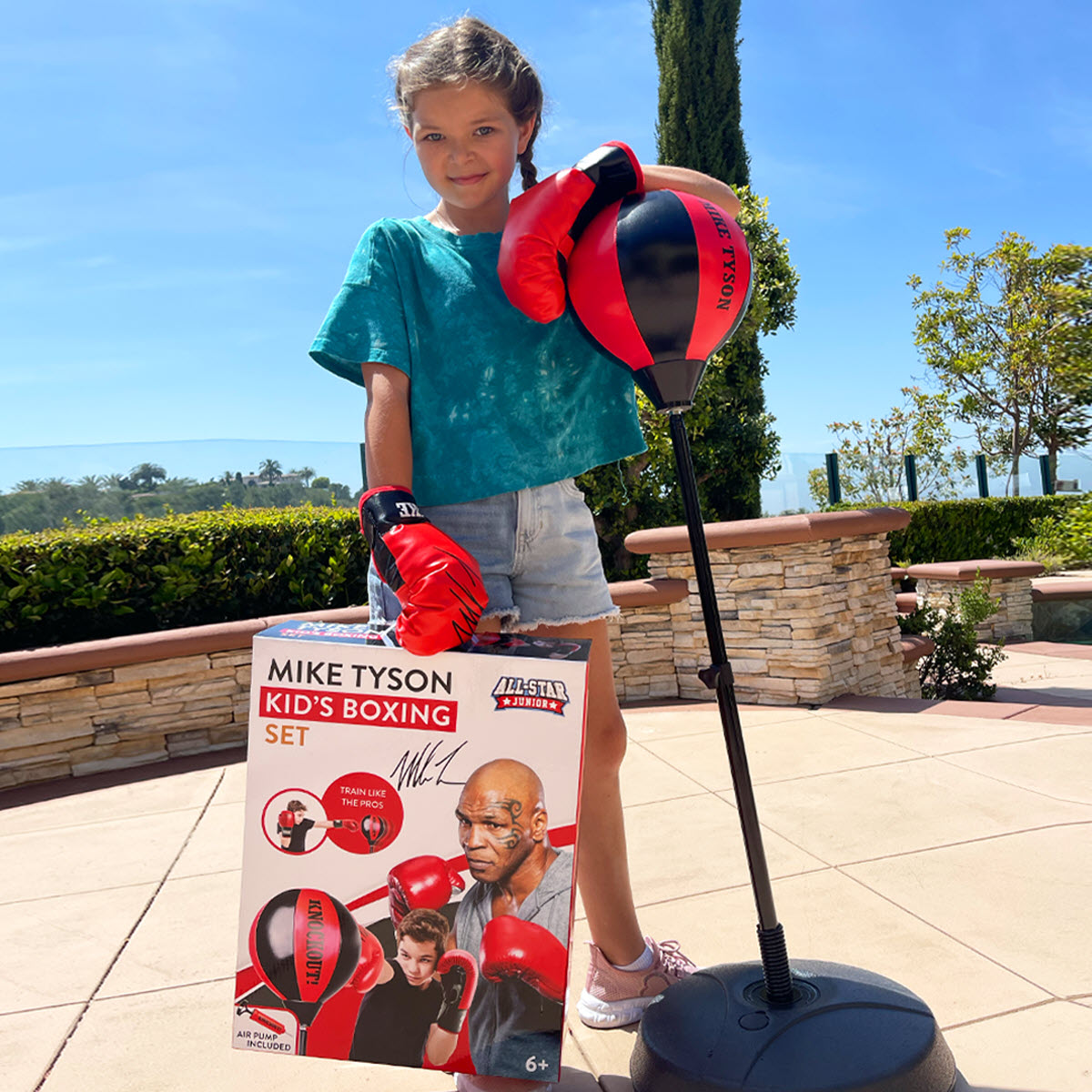 Set de boxeo para niños de Mike Tyson