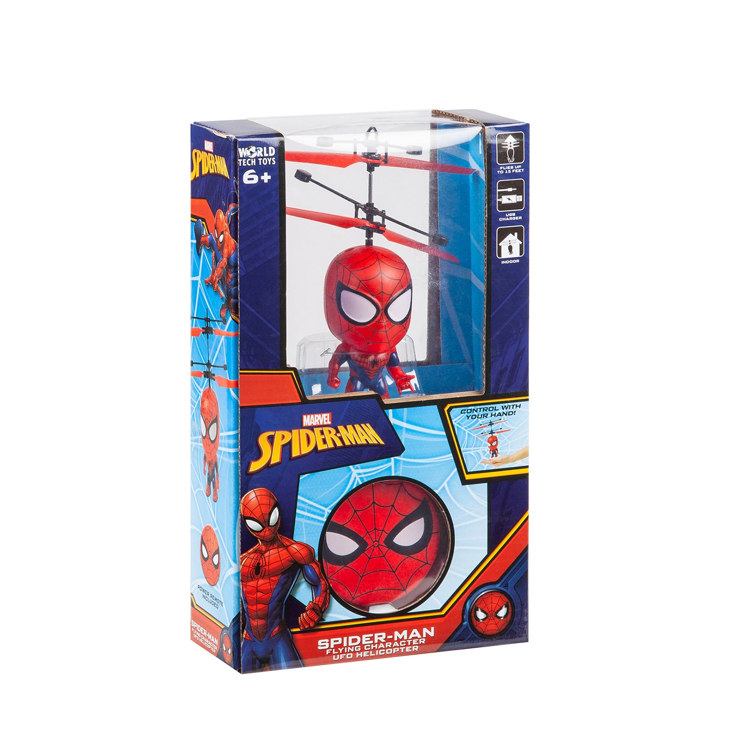 OVNI de cabeza grande de Spider-Man 