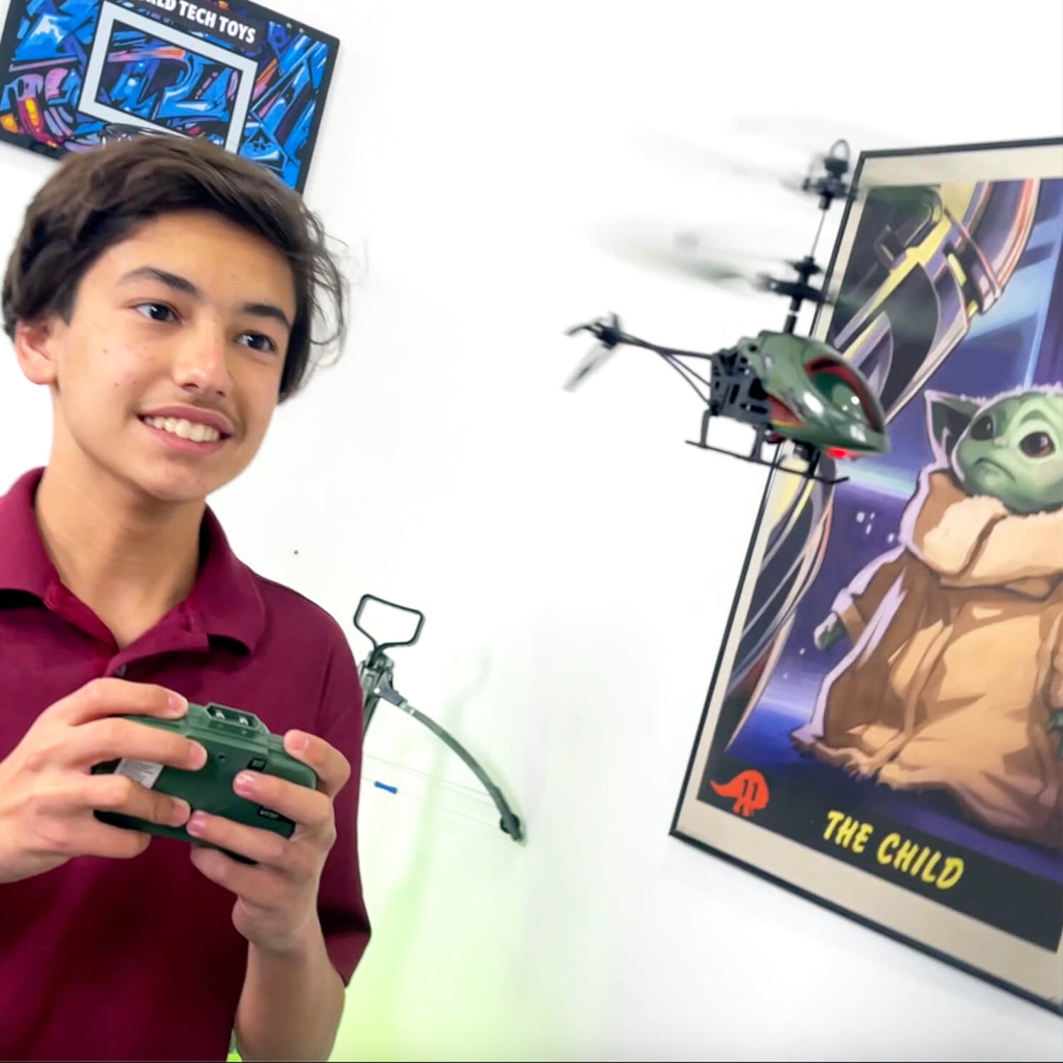 Star Wars Boba Fett 2CH Mini IR RTF Electric RC Helicopter