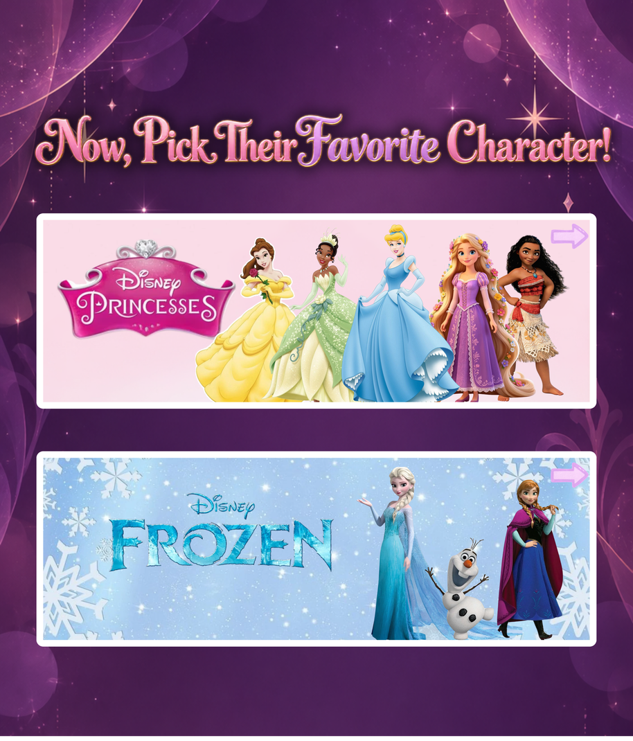 Now, Pick Their Favorite Character!